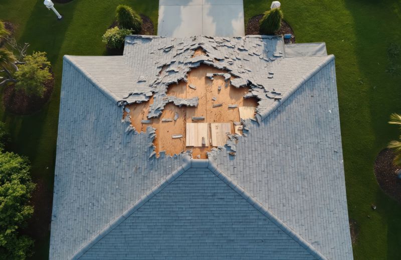 Storm Damaged Roof Repair